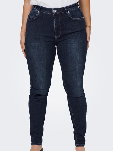 ONLY Carmakoma Slim fit Jeans 'Forever' in Blue