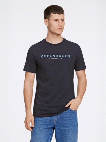 T-Shirt Lindbergh en bleu