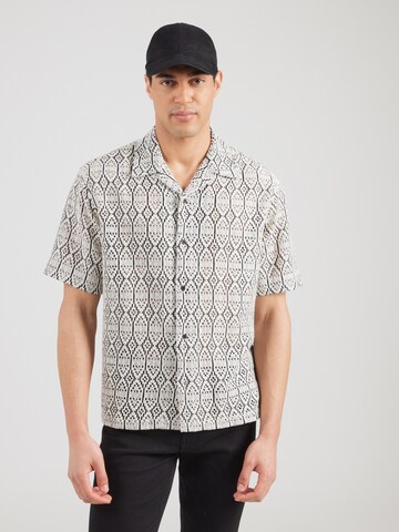 Coupe regular Chemise ANTONY MORATO en beige : devant