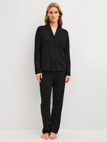 CALIDA Pajama 'Balancing Dreams' in Black