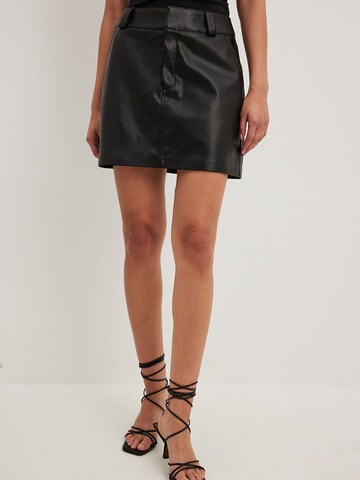 NA-KD Skirt in Black: front