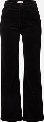 s.Oliver - regular Pantalón en negro: frente