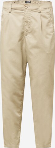 Only & Sons Kalhoty se sklady v pase 'Dew' – béžová: přední strana