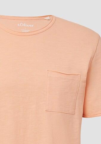 T-Shirt s.Oliver en orange