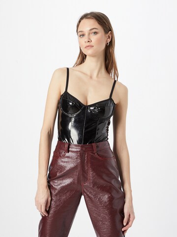 Nasty Gal Body in Schwarz: Vorderseite