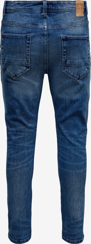 Coupe slim Jean 'Loom' Only & Sons en bleu