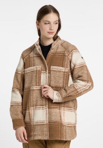 DreiMaster Vintage Übergangsjacke in Beige: predná strana