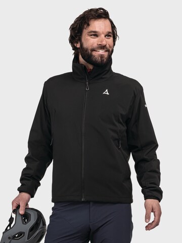 Veste fonctionnelle 'Salza' Schöffel en noir : devant