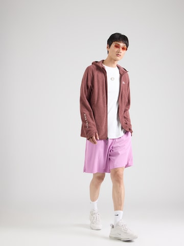 NIKE Λειτουργική ζακέτα φλις σε κόκκινο