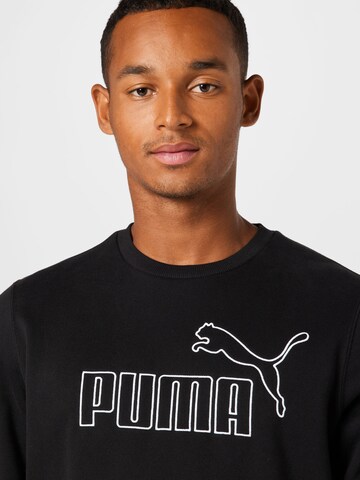 PUMA قميص رياضي 'Ess Elevated' بلون أسود