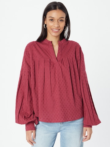 Ibana Blouse 'Tabitha' in Roze: voorkant