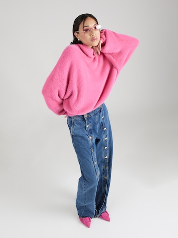 Hoermanseder x About You Sweater 'Doreen' in Pink