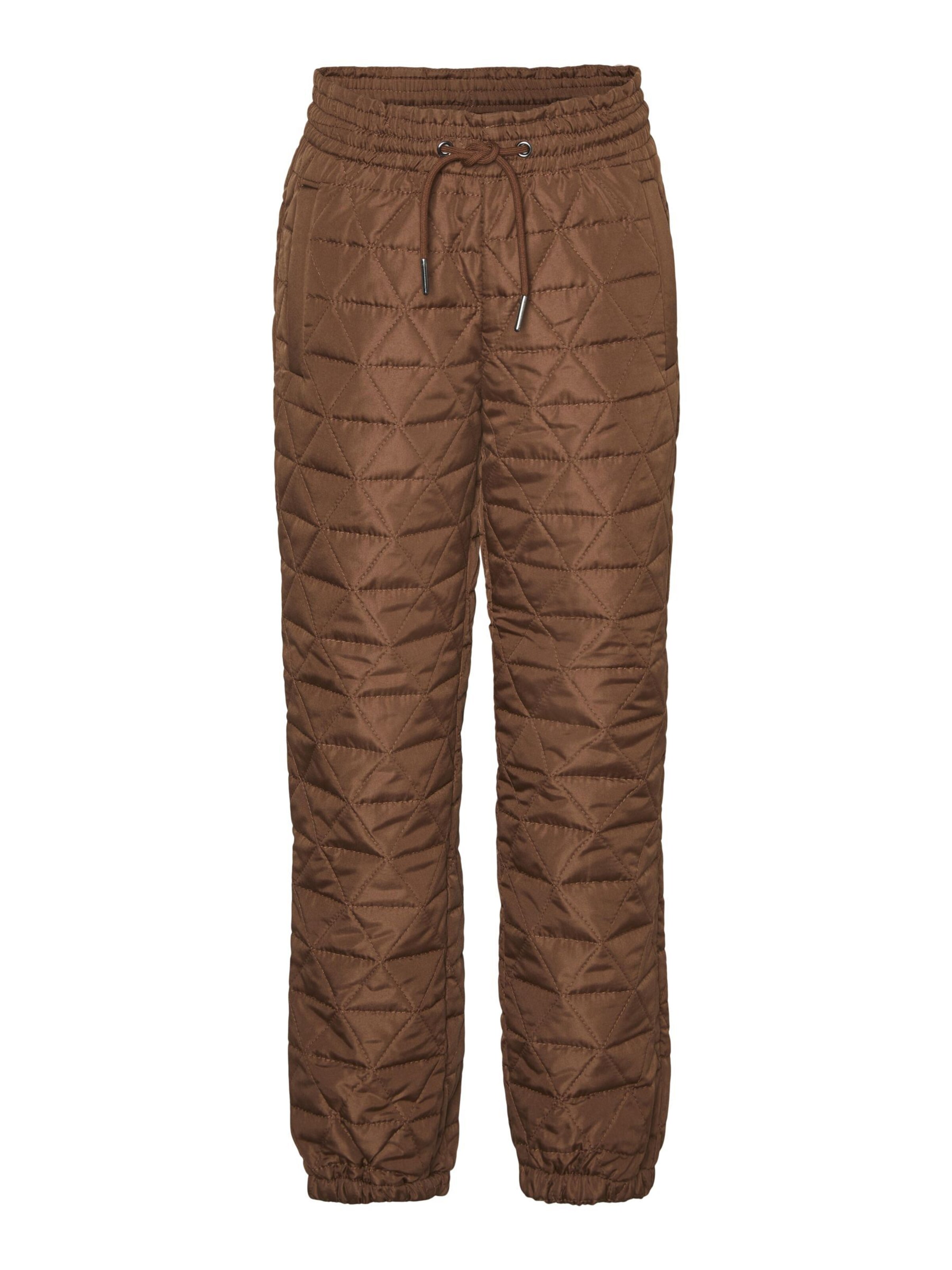 Vero Moda Girl - regular Pantalón en marrón: frente