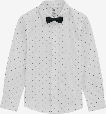 WE Fashion Regular Fit Paita värissä valkoinen: etupuoli