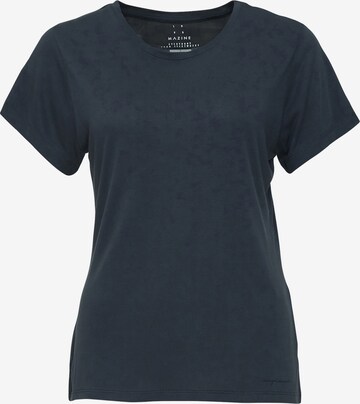 mazine Shirt ' Leona T ' in Blue: front