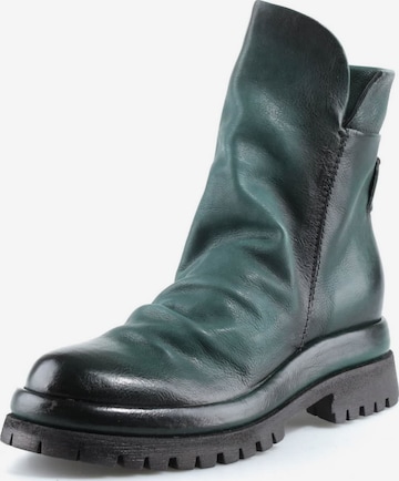 A.S.98 Stiefelette 'Deirdre' in Grün: Vorderseite