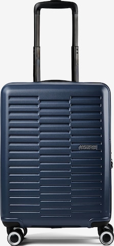 American Tourister Trolley 'Sunset Hills' in Blau: Vorderseite