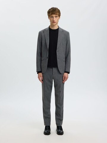 SELECTED Slimfit Hose 'SLHReed' in Grau