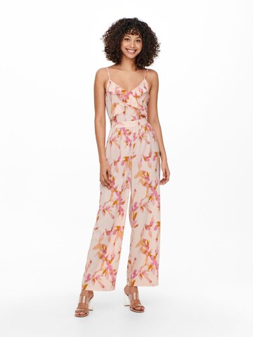 ONLY Jumpsuit in Roze: voorkant