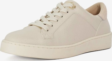 Baskets basses Dune LONDON en beige : devant