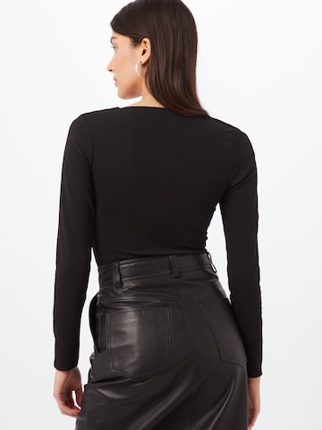 Shirtbody Missguided en noir