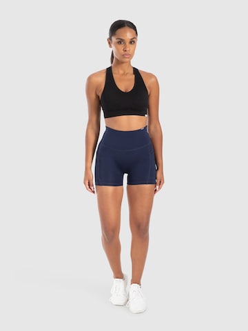 Smilodox Skinny Sportbroek 'Temmy' in Blauw