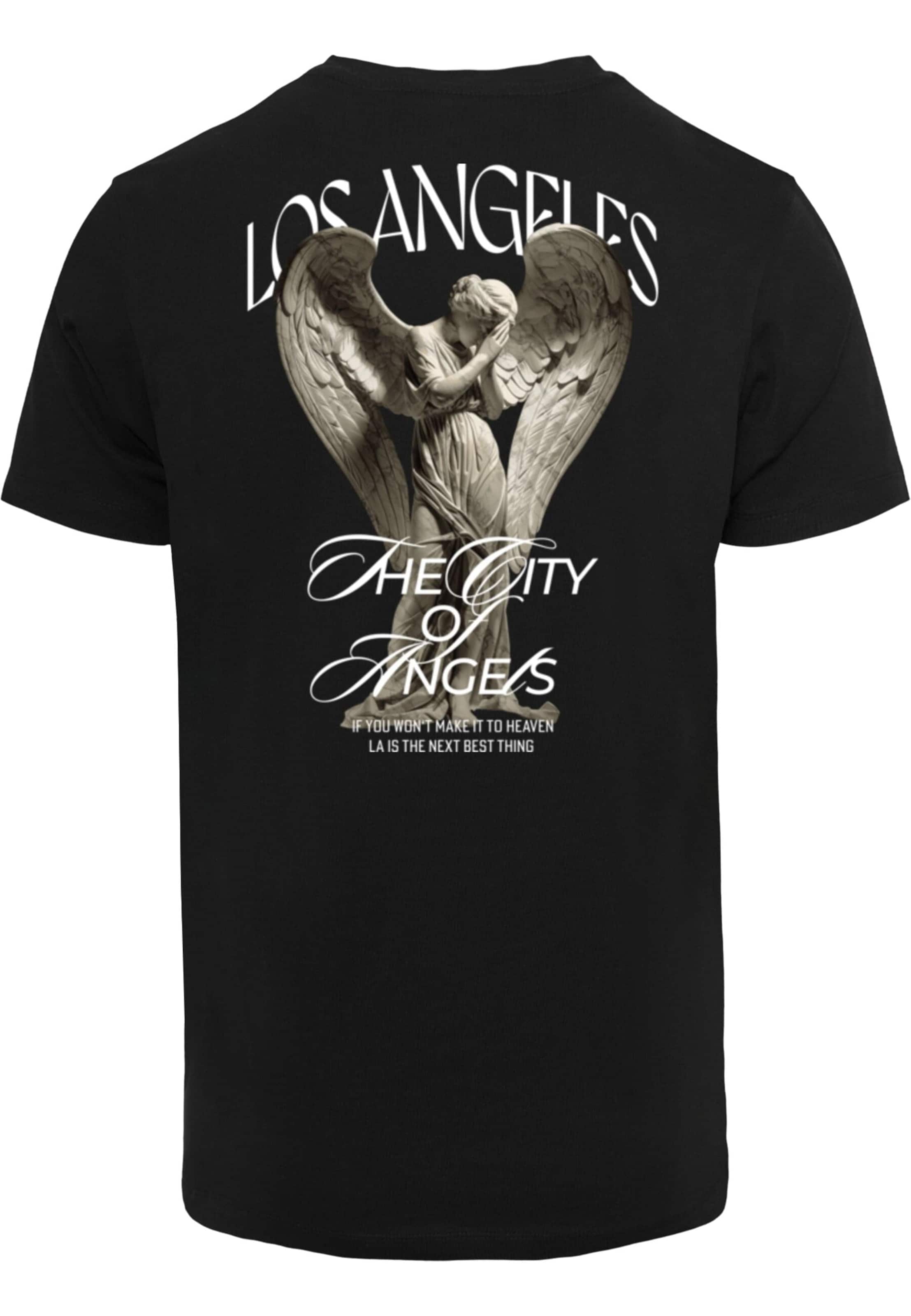 Maglietta 'Los Angeles City Angeles' di Mister Tee in nero