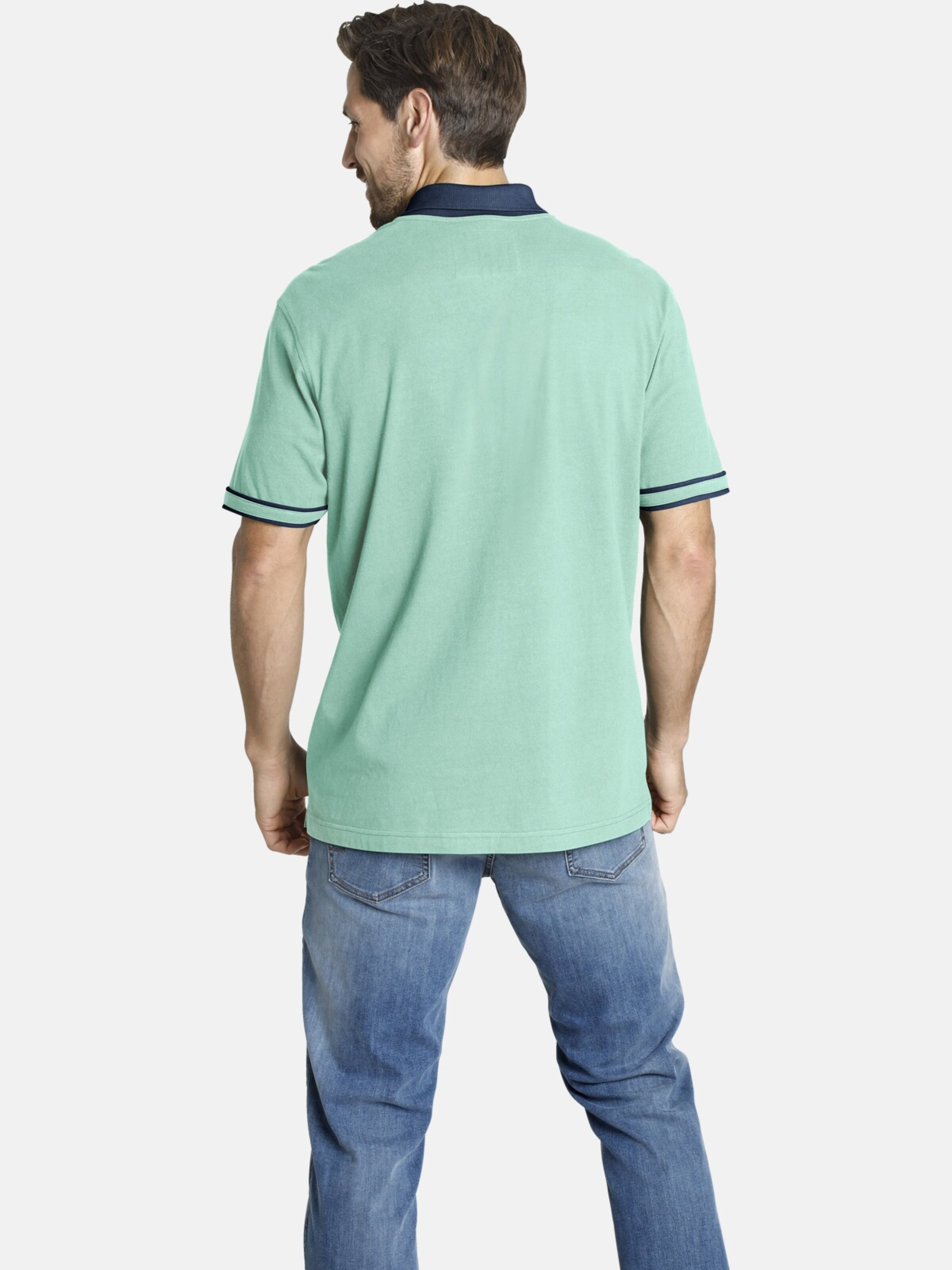 Männer Große Größen Jan Vanderstorm Shirt 'Isfried' in Mint - XW46466 Männer Große Größen Jan Vanderstorm Shirt 'Isfried' in Mint - XW46466