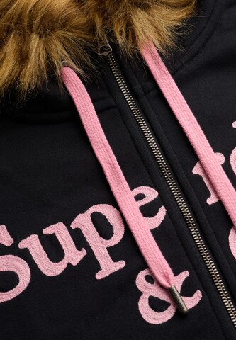 Superdry & Co Sweatvest in Blauw