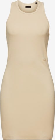 ESPRIT Jurk in Beige: voorkant