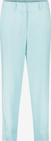 Betty & Co Loose fit Pleated Pants in Blue: front