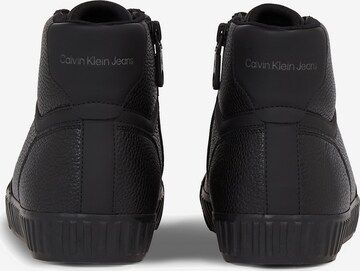 Calvin Klein Jeans Високи маратонки в черно