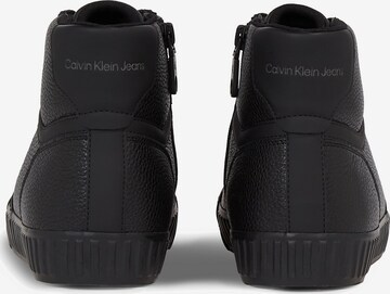 Sneaker alta di Calvin Klein Jeans in nero