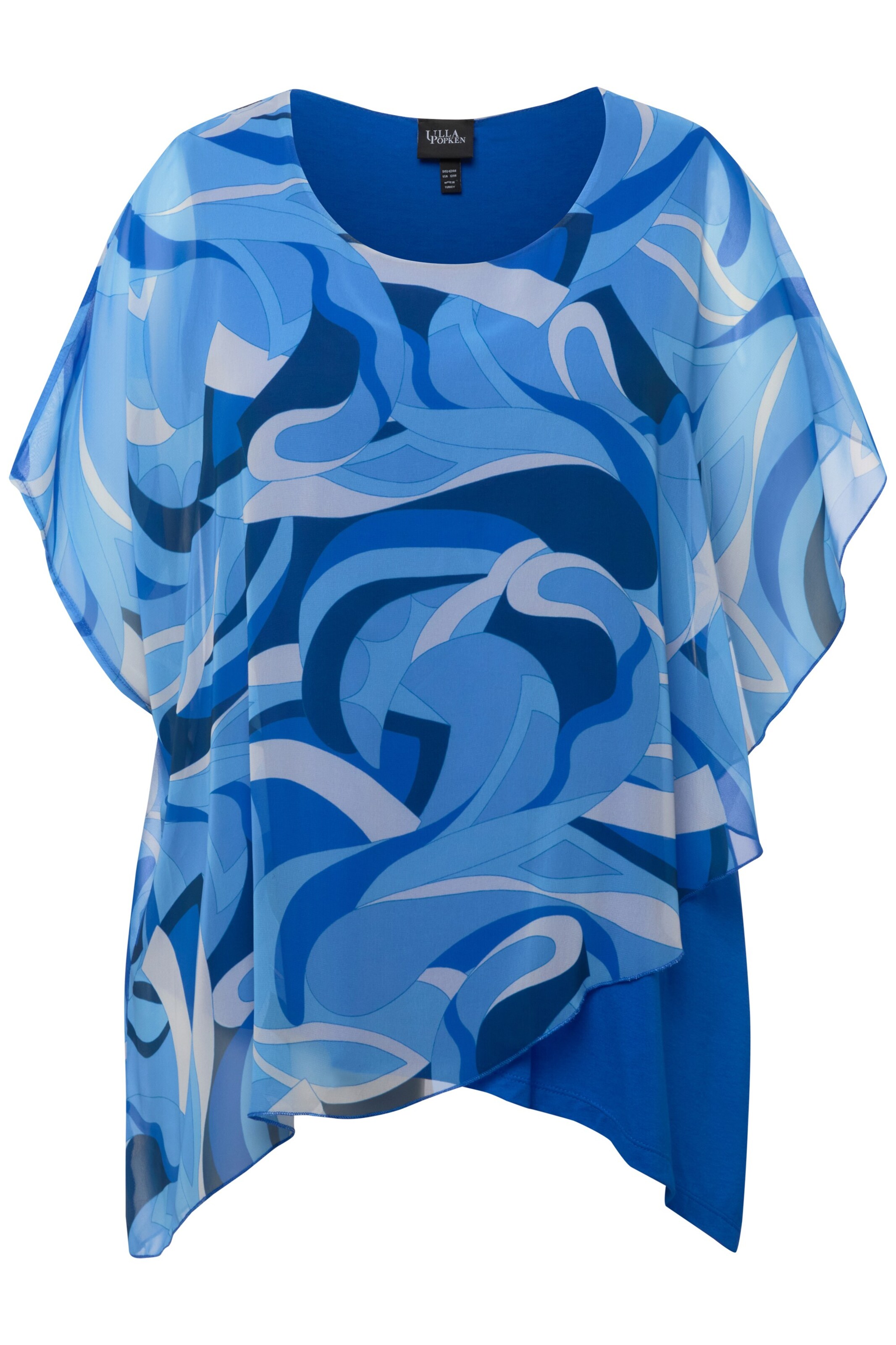 Ulla Popken Blouse in Blue: front