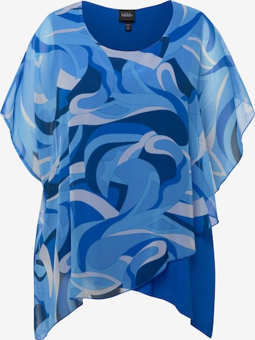 Ulla Popken Blouse in Blauw: voorkant