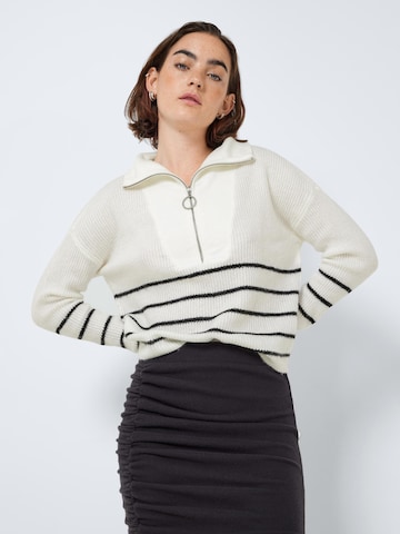 Noisy may Sweater 'Alice' in White: front