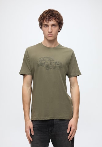 Petrol Industries Shirt in Green: front