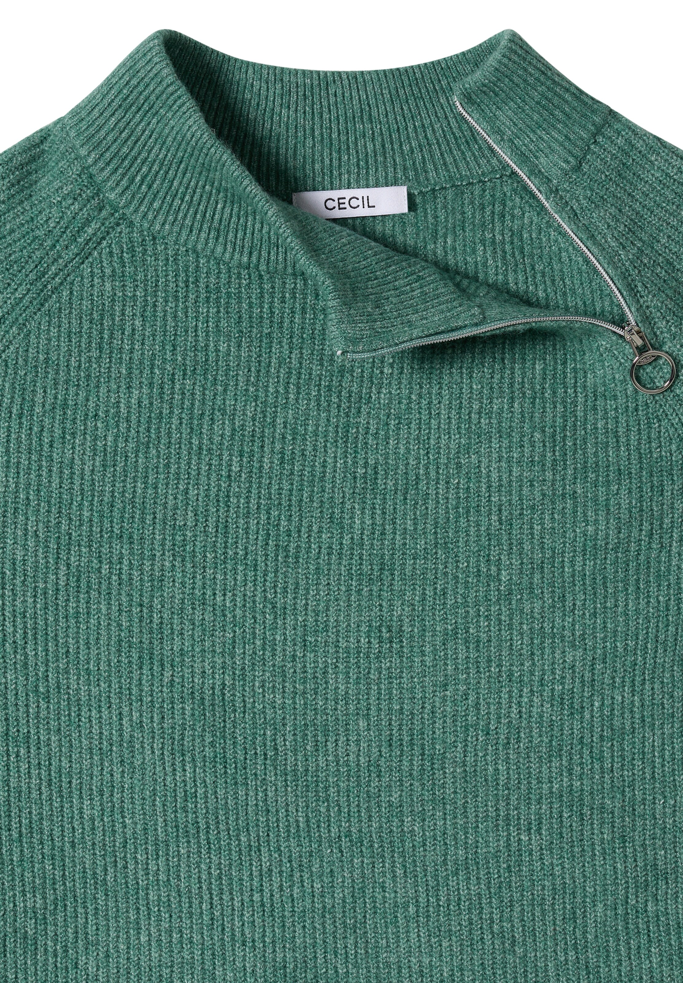 CECIL Pullover in Grün