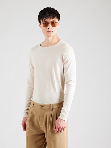 SELECTED HOMME Tröja 'Rome' i beige: framsida