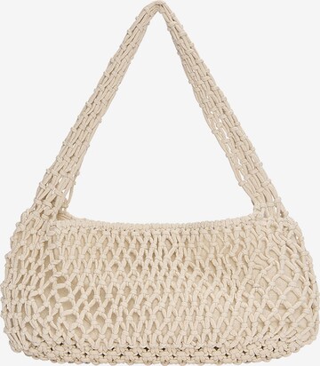 Sac bandoulière Pull&Bear en beige : devant