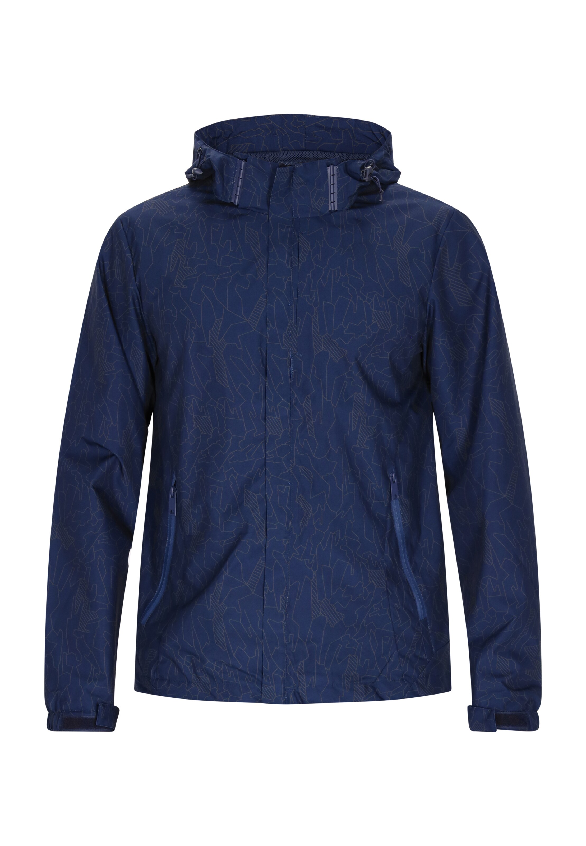 mėlyna Mo ATHLSR Demisezoninė striukė: priekis