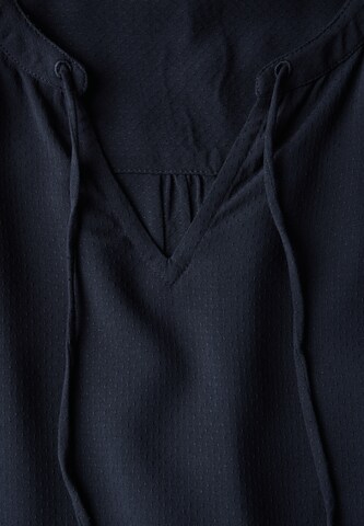 CECIL Tunika in Unifarbe in Blau