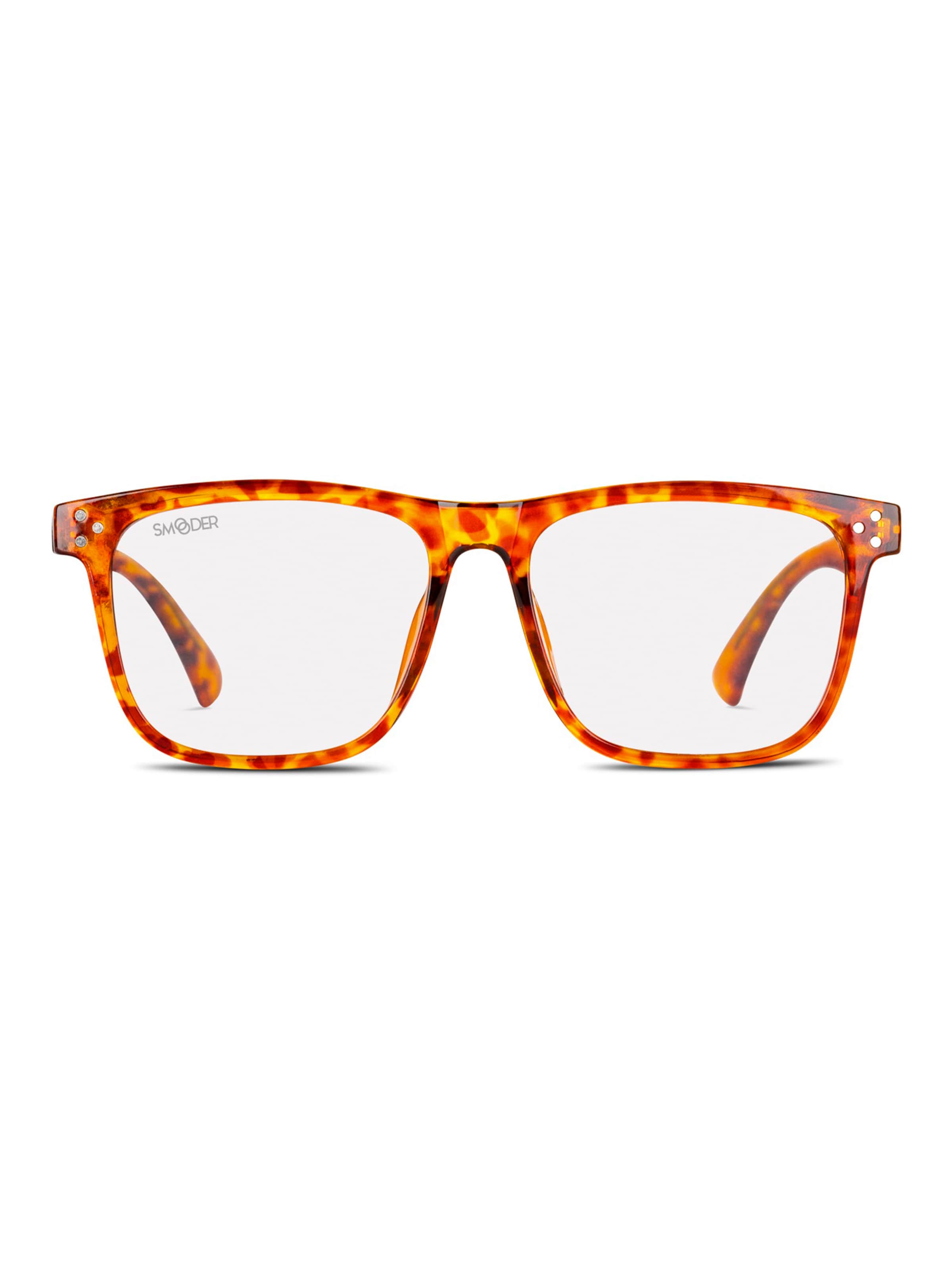 Smooder Glasses 'Ampere Blue Light' in Brown