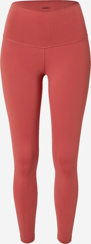 NIKE - Leggings en rojo: frente