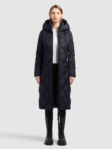 khujo Wintermantel 'Cilia2' in Blauw