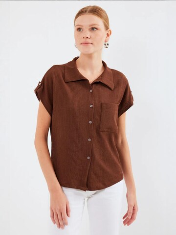 Bigdart - Blusa em castanho