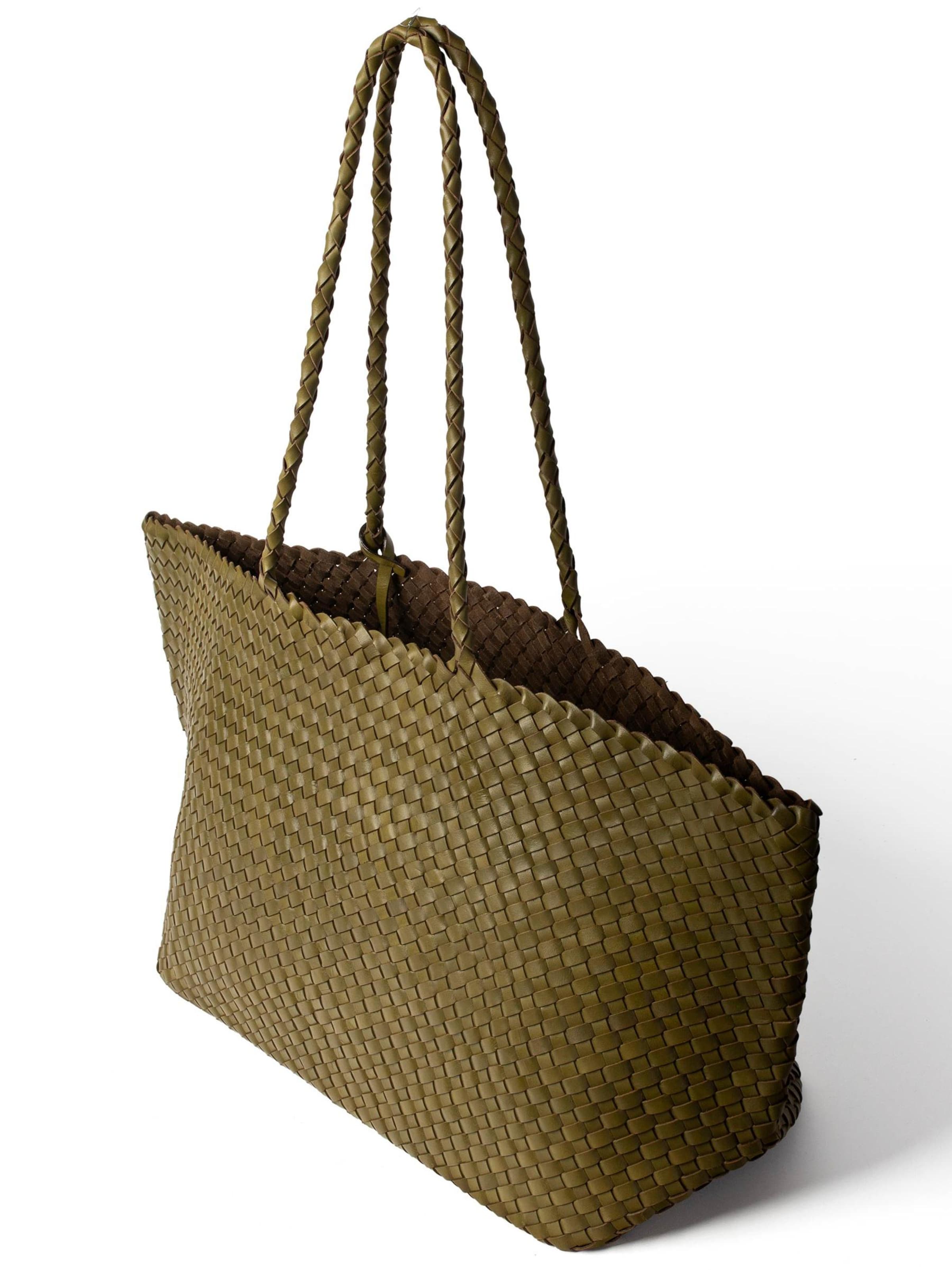 L37 HANDMADE SHOES Shopper 'SUMMER AFFAIR' i grøn