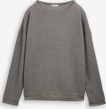 TOM TAILOR Sweatshirt in Grau: Vorderseite