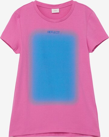 T-Shirt s.Oliver en rose : devant