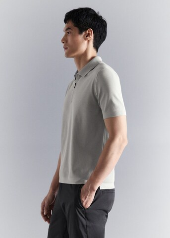MANGO MAN Poloshirt 'Miller' in Grau